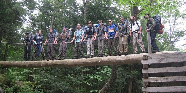 Post-Bushwhach hikers
