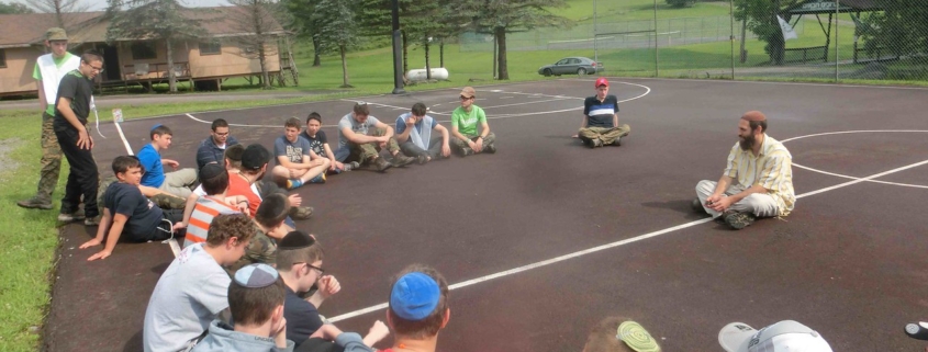 Tani leading a debrief